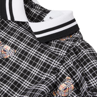 Robe manches bouffantes imprimé Thomas Bear - Black & White
