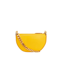 Mini sac Olympia zippé en cuir - Marigold