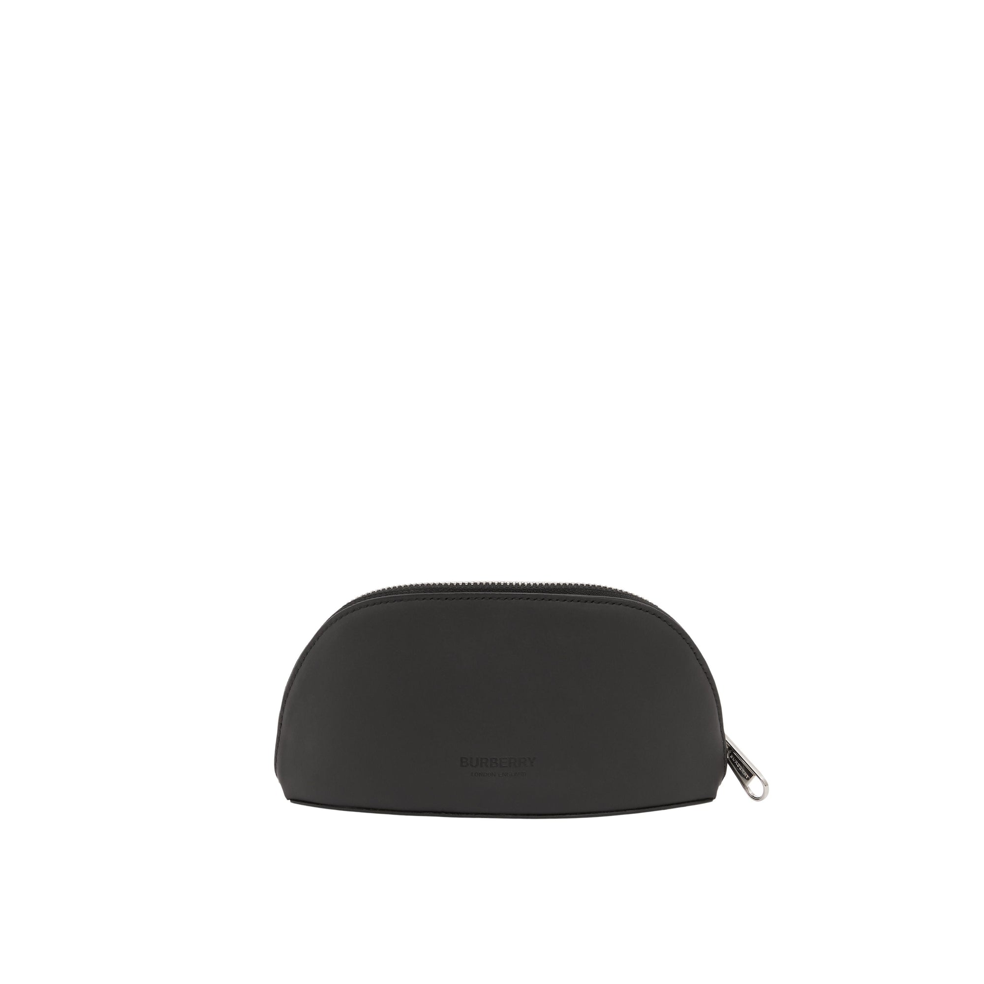 Visière en coton caoutchouté avec poche zippée amovible - Black