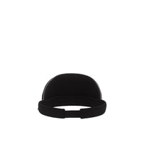 Visière en néoprène avec poche zippée amovible - Black