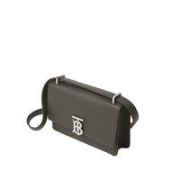 Pochette Robin en cuir grainé - Military Khaki