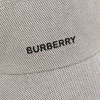 Casquette à bords larges en coton avec logo - Black & White