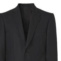 Veste de costume classique en laine et cachemire - Black