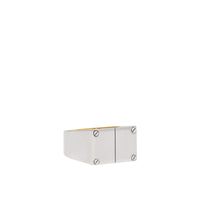 Chevalière plaquée palladium - Palladio & Dark Brass