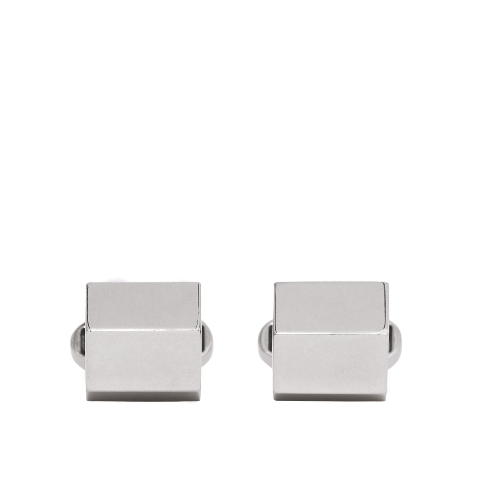 Boutons de manchette plaqués palladium en forme d'écrou - Palladio & Dark Brass