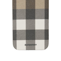 Coque pour iPhone 12 Pro check - Dark Birch Brown