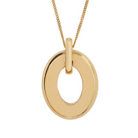 Collier à découpe plaqué or - Light Gold