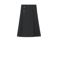 Kilt en laine grain de poudre - Black