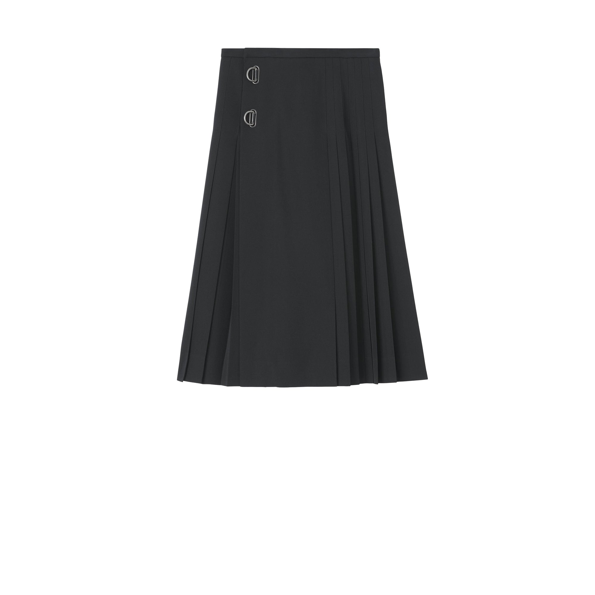 Kilt en laine grain de poudre - Black