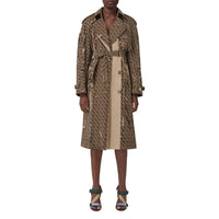 Trench en coton Monogram - Honey
