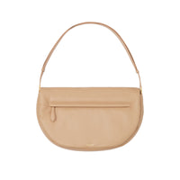 Sac Olympia extra-large en cuir d'agneau plongé - Cool Beige