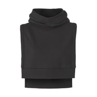 Cagoule en jersey de coton avec logo - Black