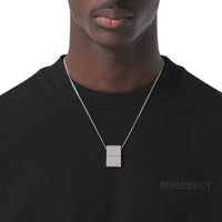Collier avec fermoir plaqué palladium - Palladio