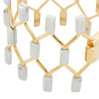 Bracelet filet plaqué or et palladium - Gold & Palladio
