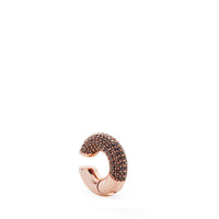 Mono boucle medium Fendioops - Or Rosée & Marron