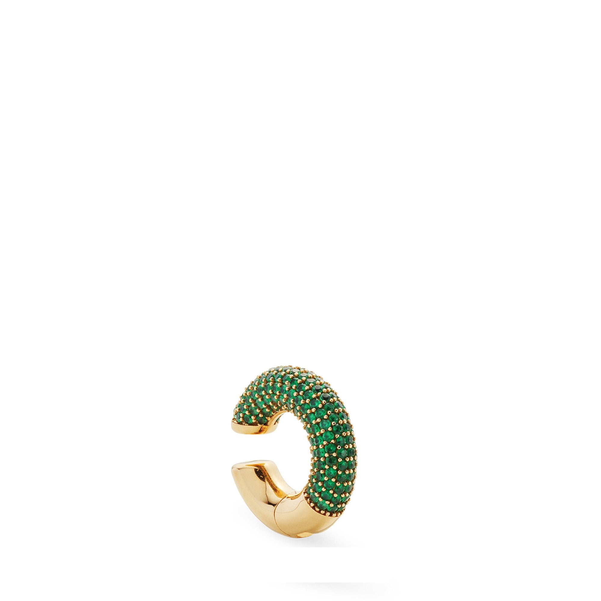 Grande mono boucle Fendioops - Or & Vert