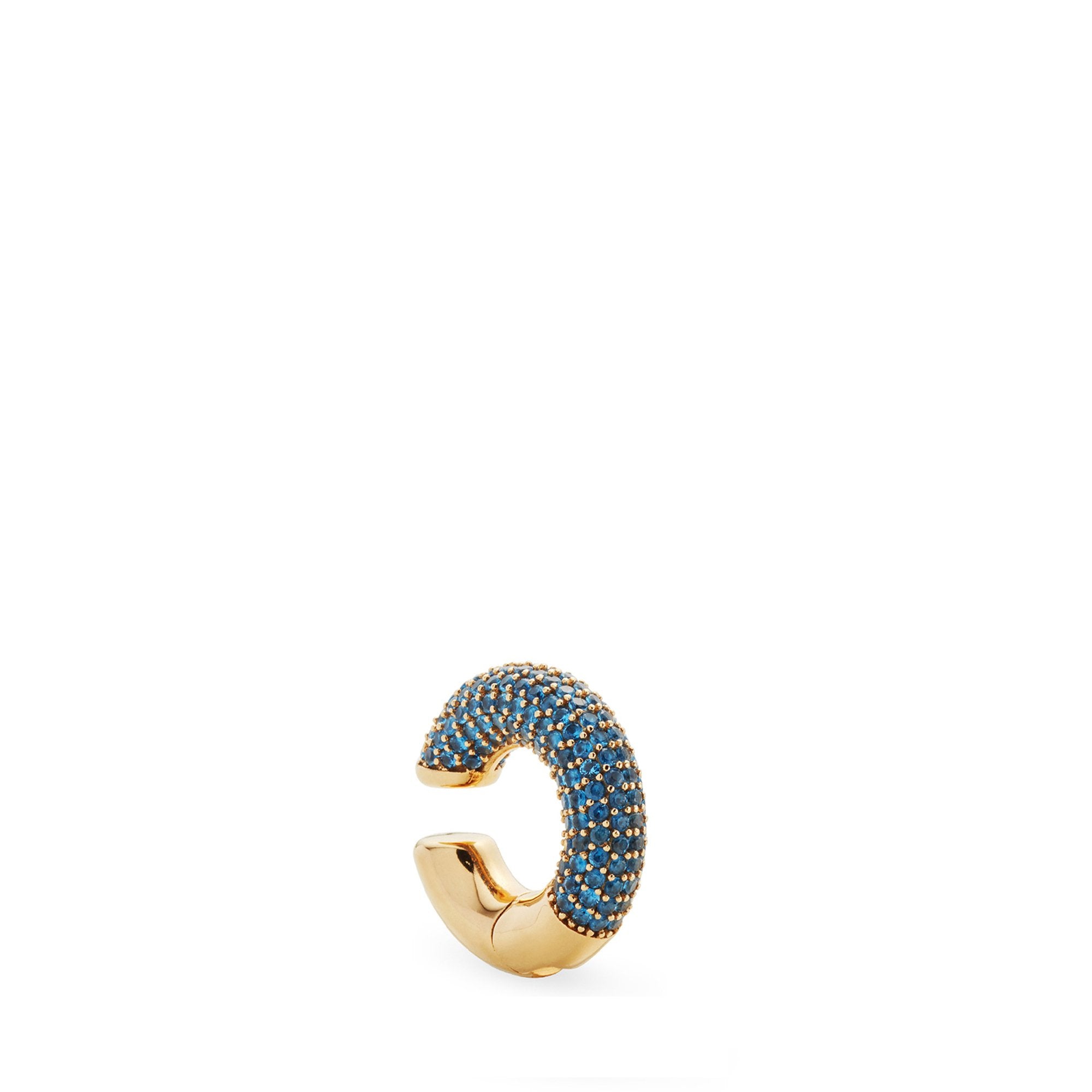 Grande mono boucle Fendioops - Or & Bleu