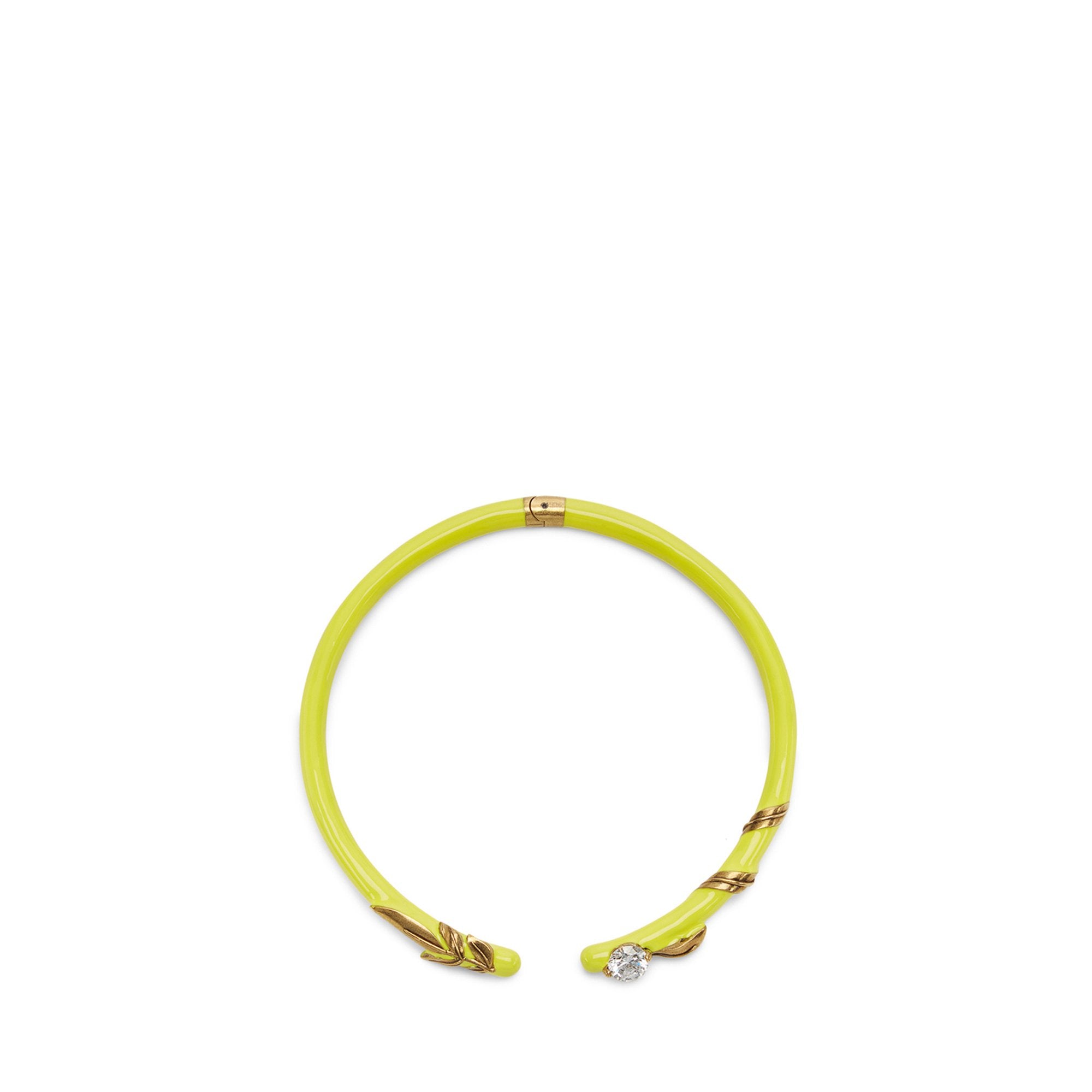 Ras-du-cou Julius Caesar - Doré & Jaune Fluo