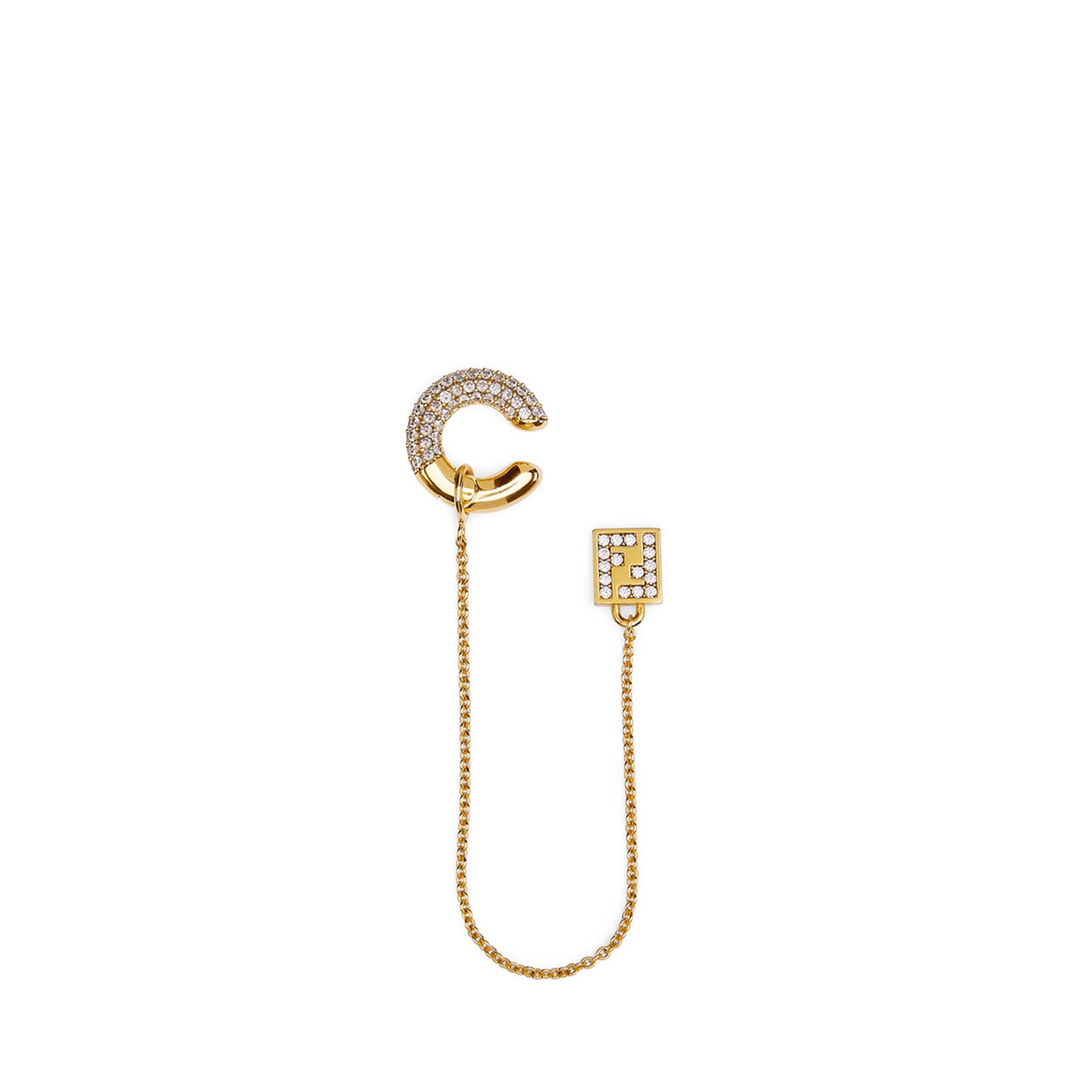 Mono boucle d’oreilles pendentif Fendioops - Or