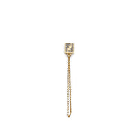 Mono boucle d’oreilles pendentif Fendioops - Or