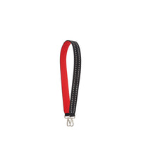 Bandoulière de sac Strap You double face - Noir & Rouge