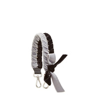 Mini Bandoulière de sac Strap You ruban - Noir & Gris