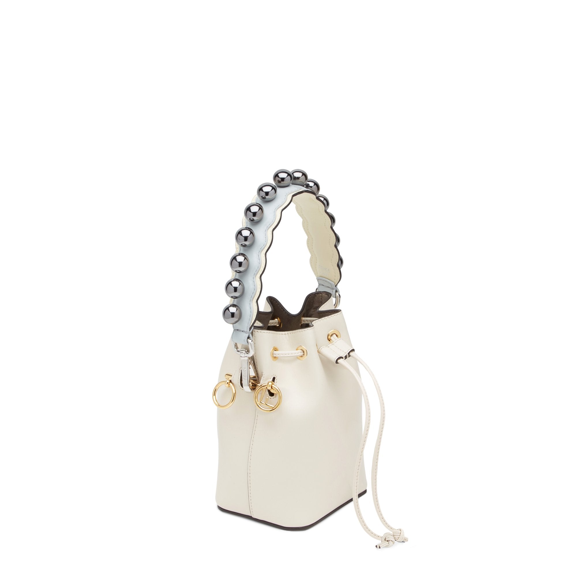 Mini Bandoulière de sac Strap You perles - Jaune