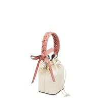 Mini Bandoulière de sac Strap You nœud - Rose