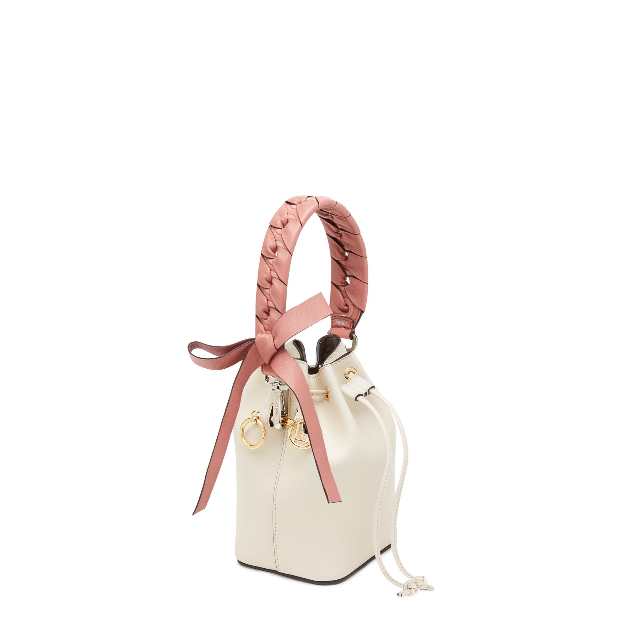 Mini Bandoulière de sac Strap You nœud - Rose