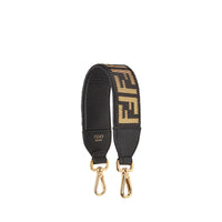 Mini Bandoulière de sac Strap You FF - Noir & Or