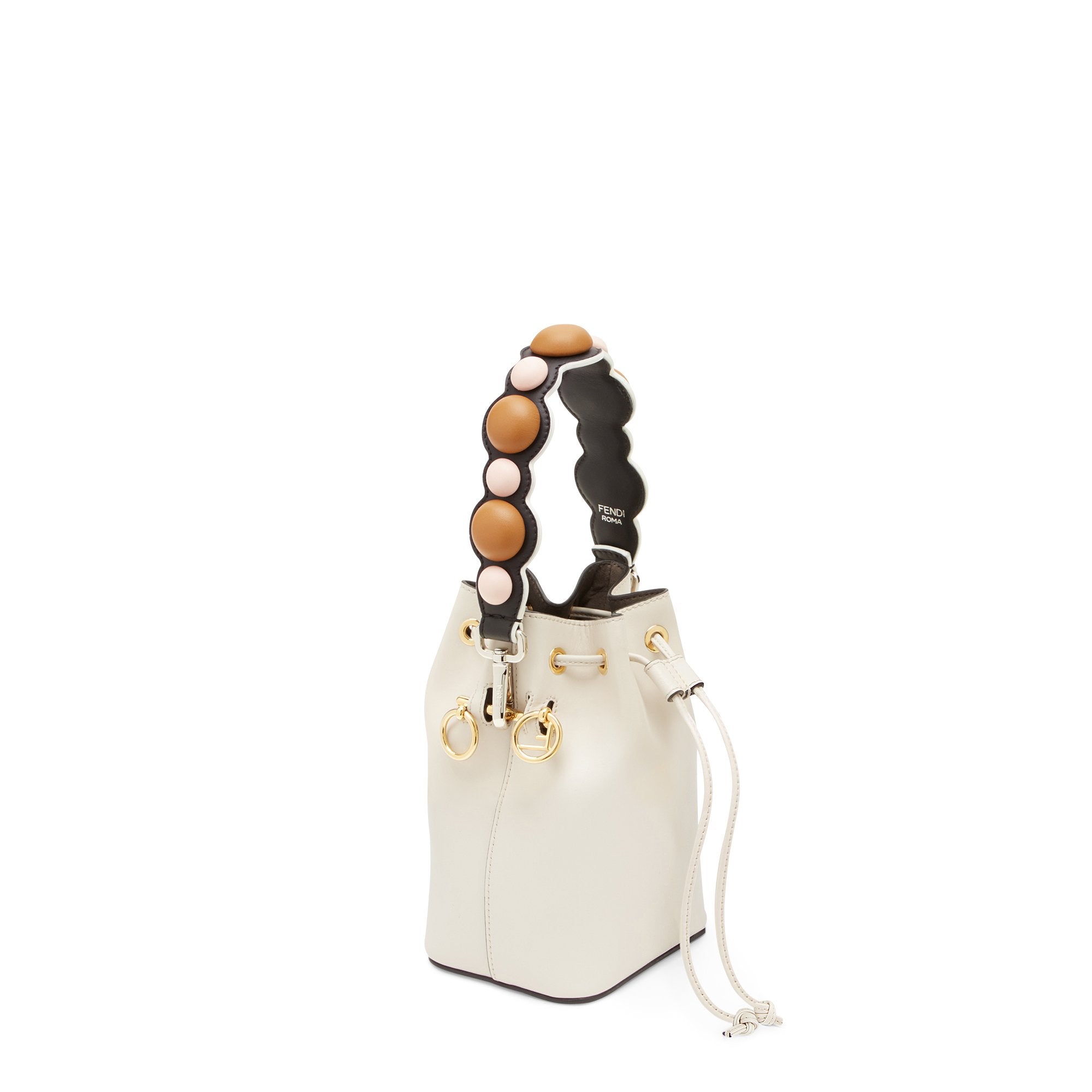Mini Bandoulière de sac Strap You round - Noir