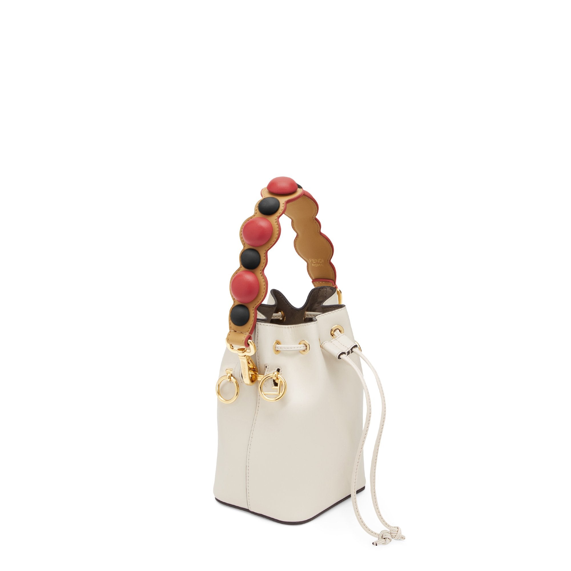 Mini Bandoulière de sac Strap You round - Camel