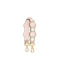Mini Bandoulière de sac Strap You round - Beige rosé