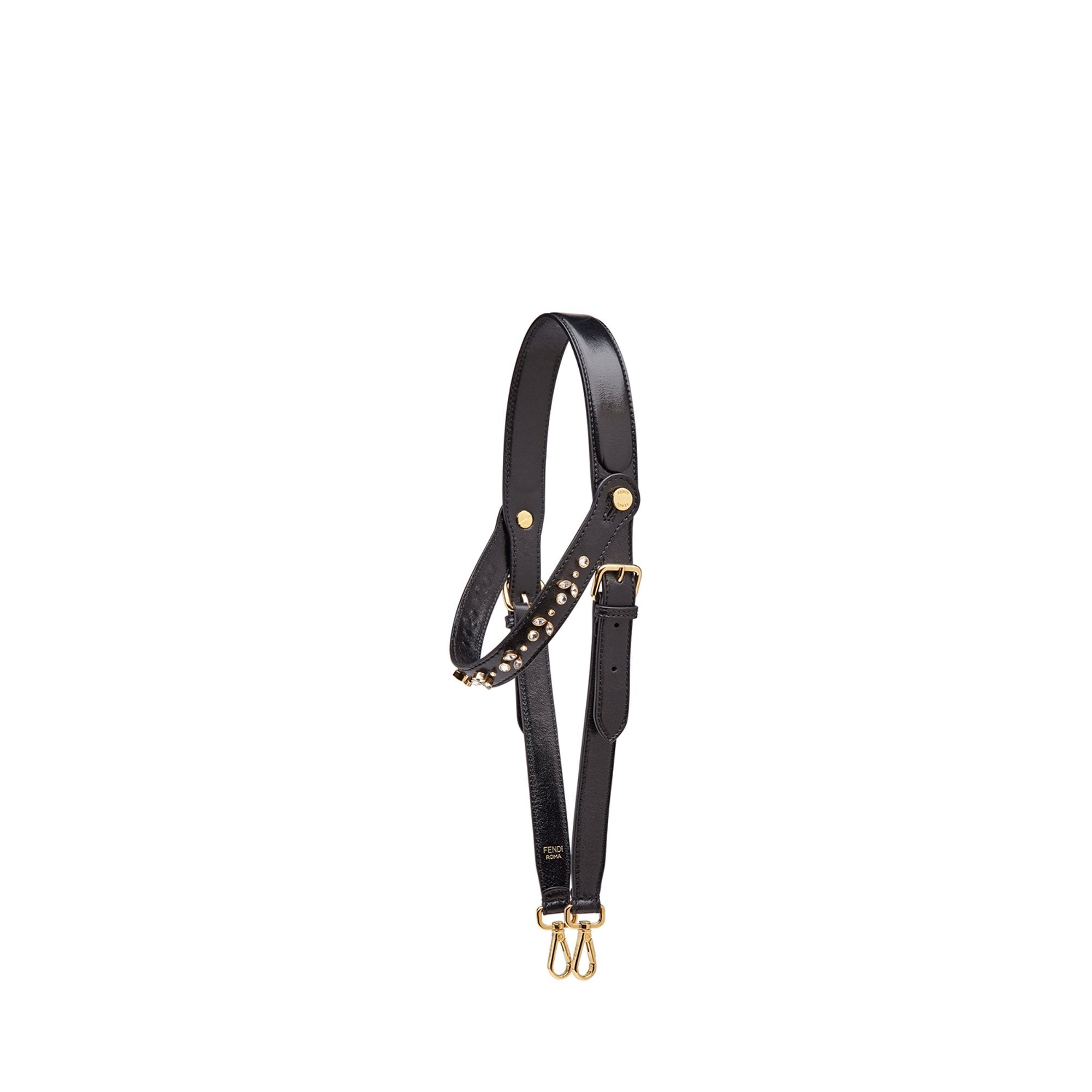Bandoulière de sac Strap You double portée - Noir