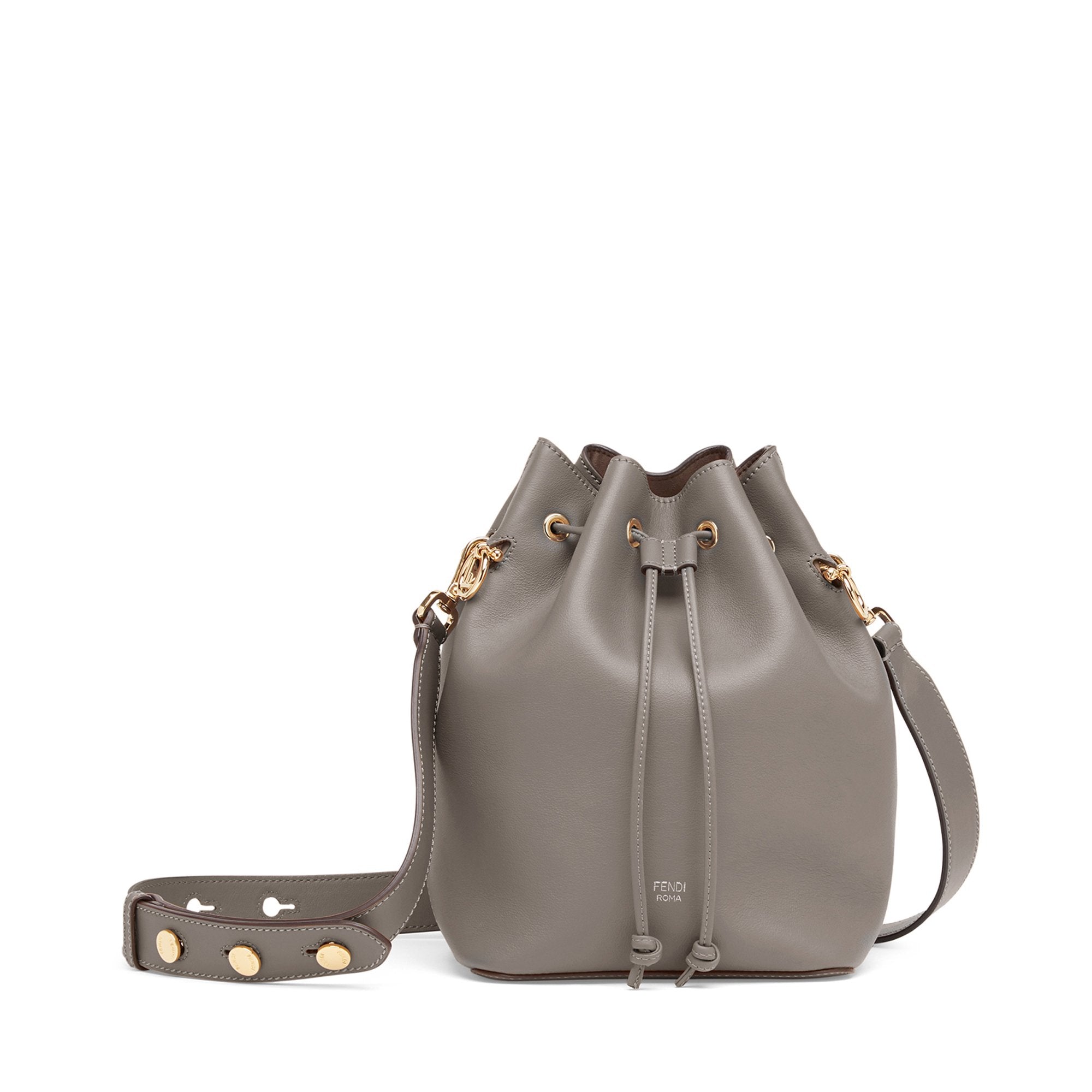 Sac Mon Tresor en cuir - Gris
