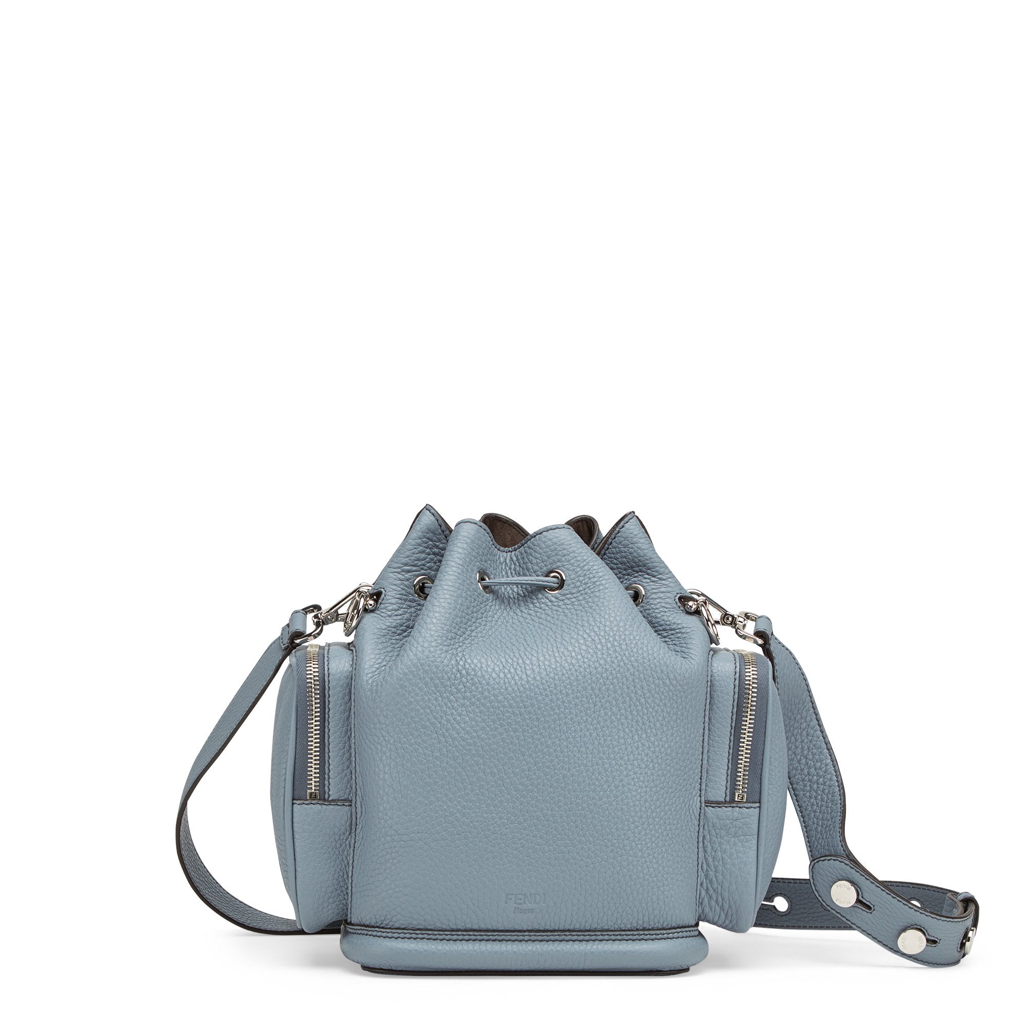 Sac Mon Tresor en cuir - Bleu