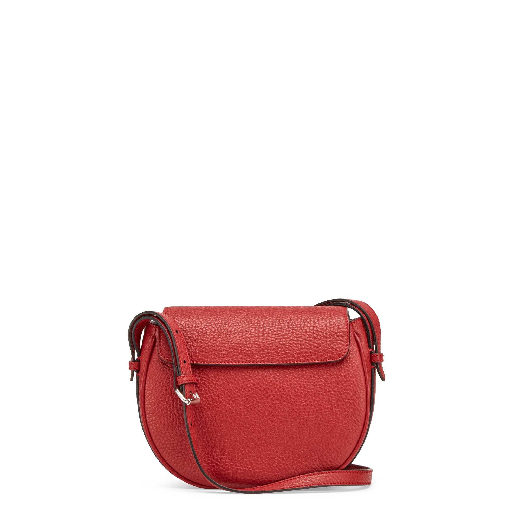 Sac à bandoulière en cuir - Rouge