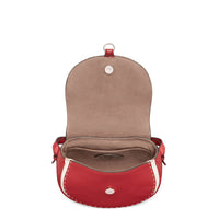 Sac à bandoulière en cuir - Rouge