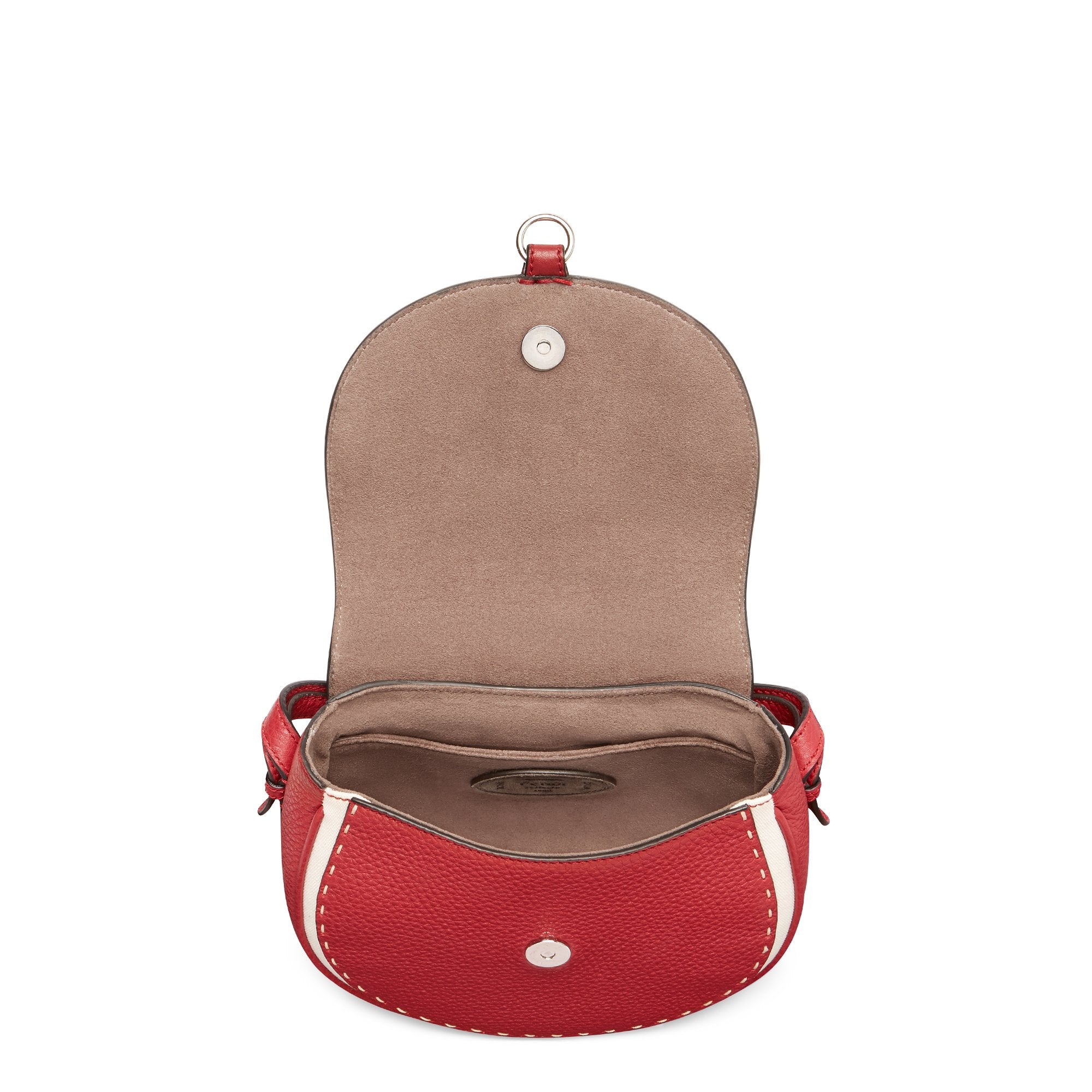 Sac à bandoulière en cuir - Rouge