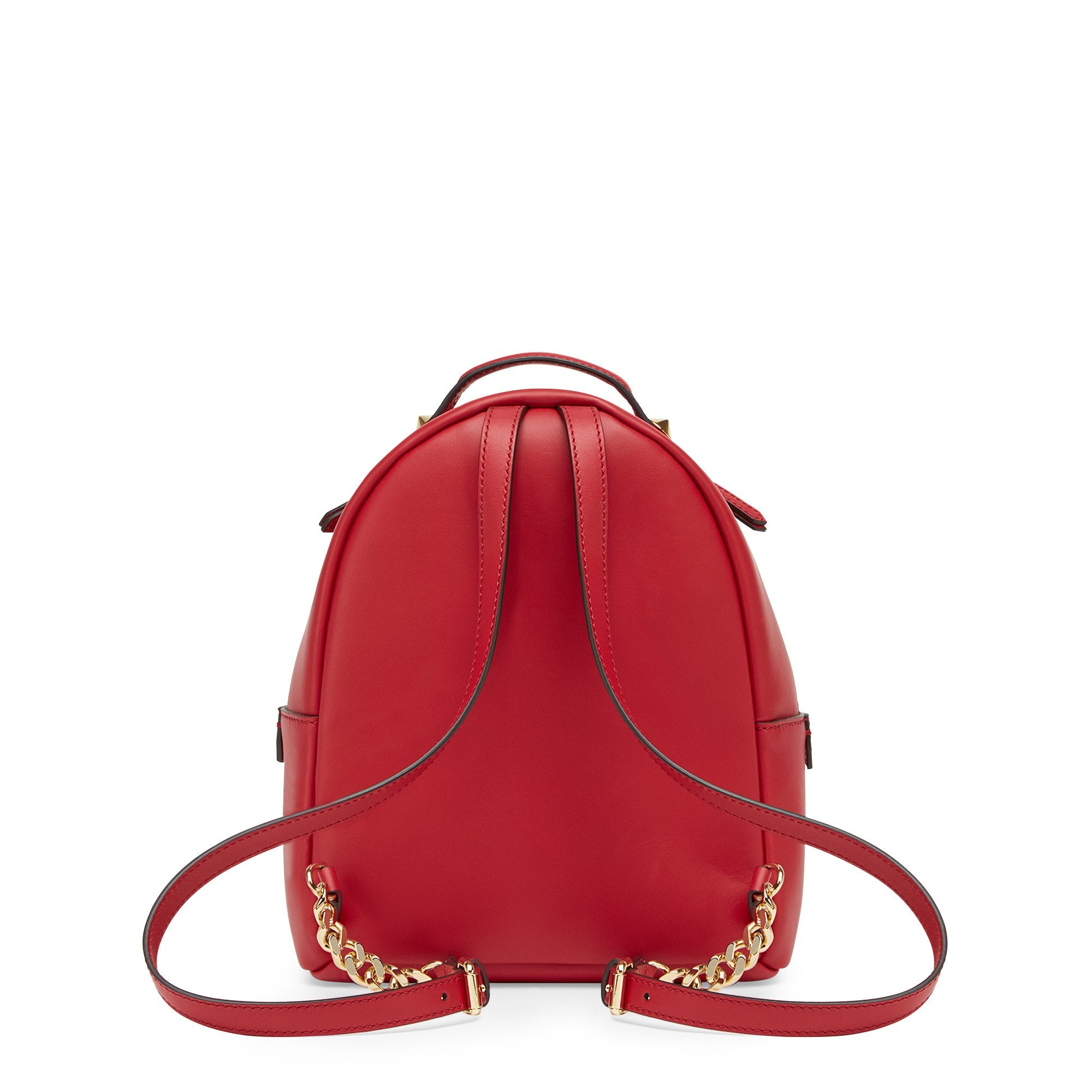 Mini sac à dos en cuir - Rouge