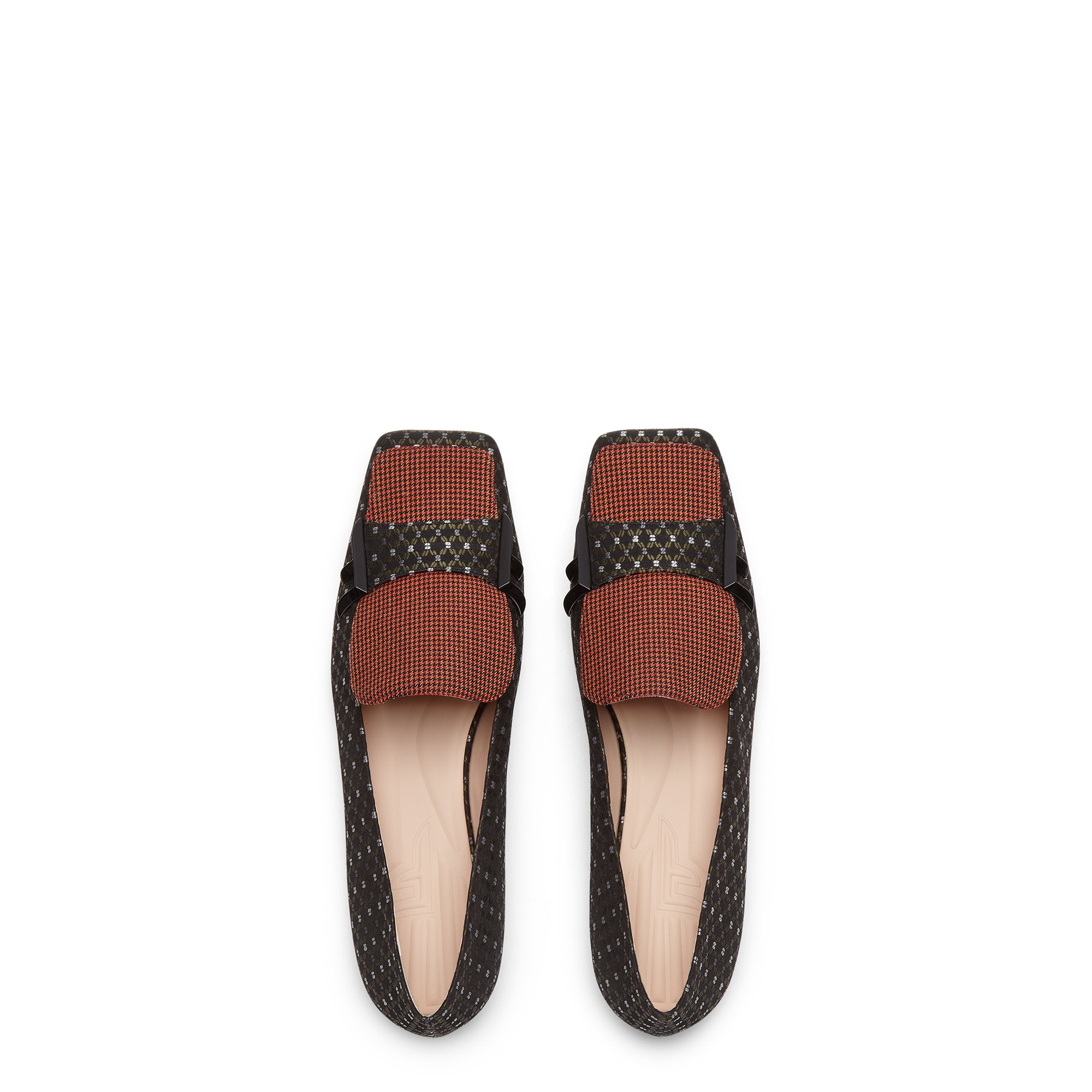 Mocassins FFreedom en jacquard - Noir