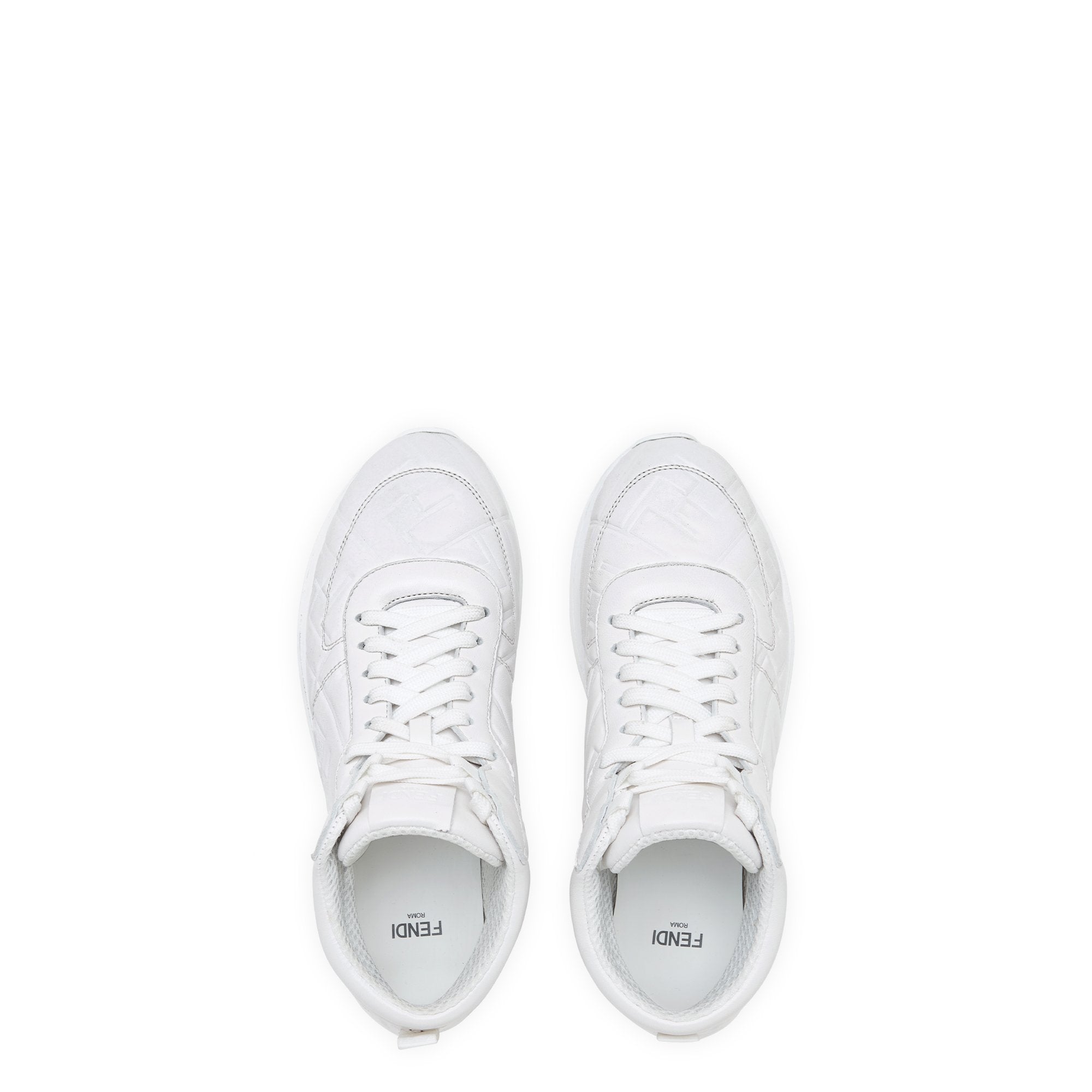 Running FF en cuir - Blanc