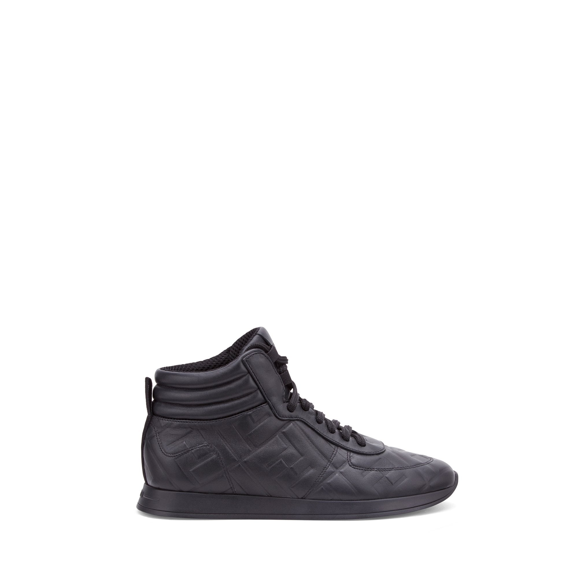 Running FF en cuir - Noir