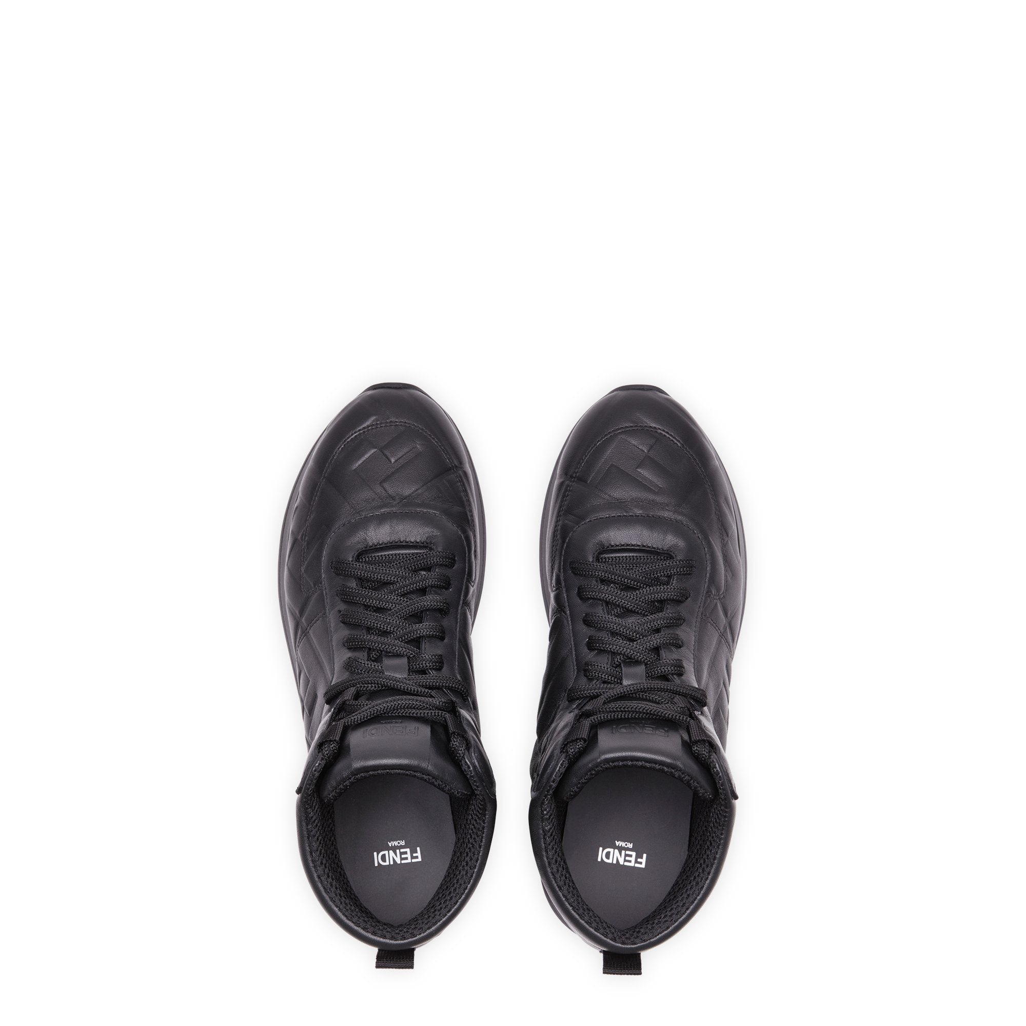 Running FF en cuir - Noir