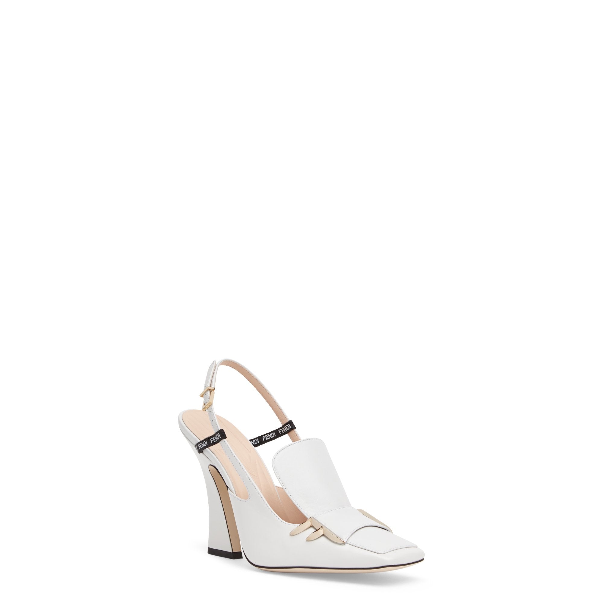 Escarpin FFreedom en cuir - Blanc