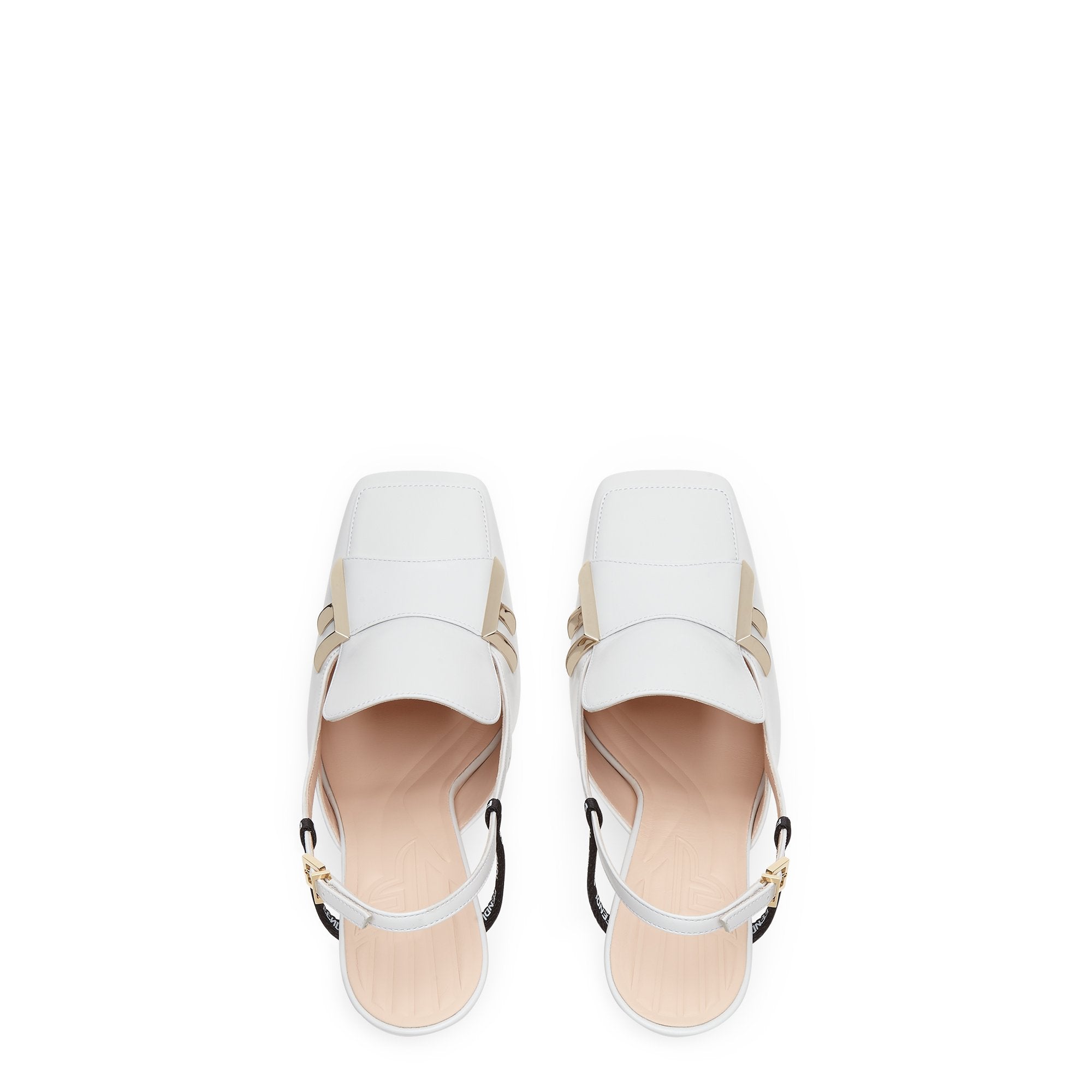 Escarpin FFreedom en cuir - Blanc