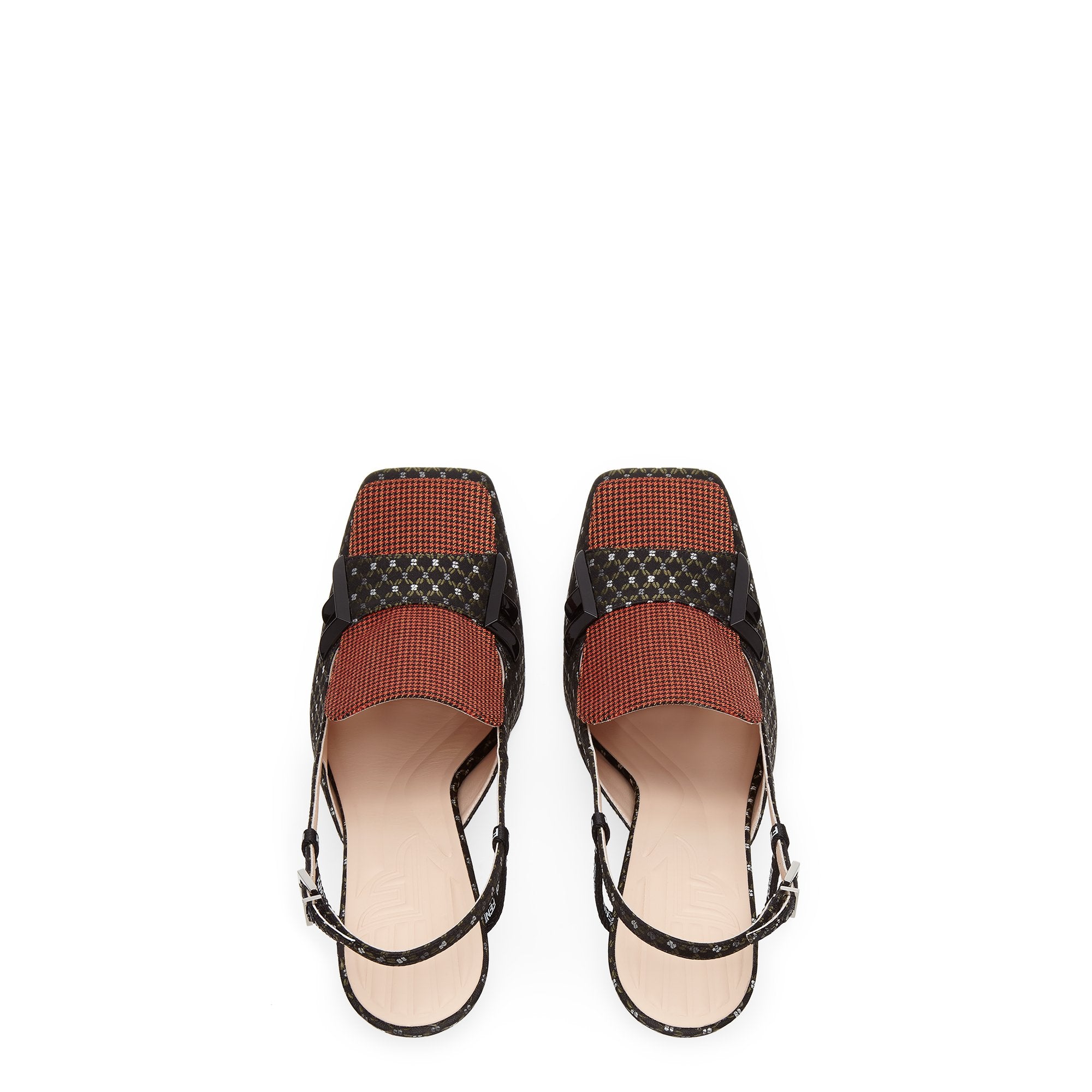 Escarpin FFreedom en jacquard - Noir
