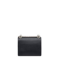 Sac petit Kan I en cuir - Noir & Multicolore