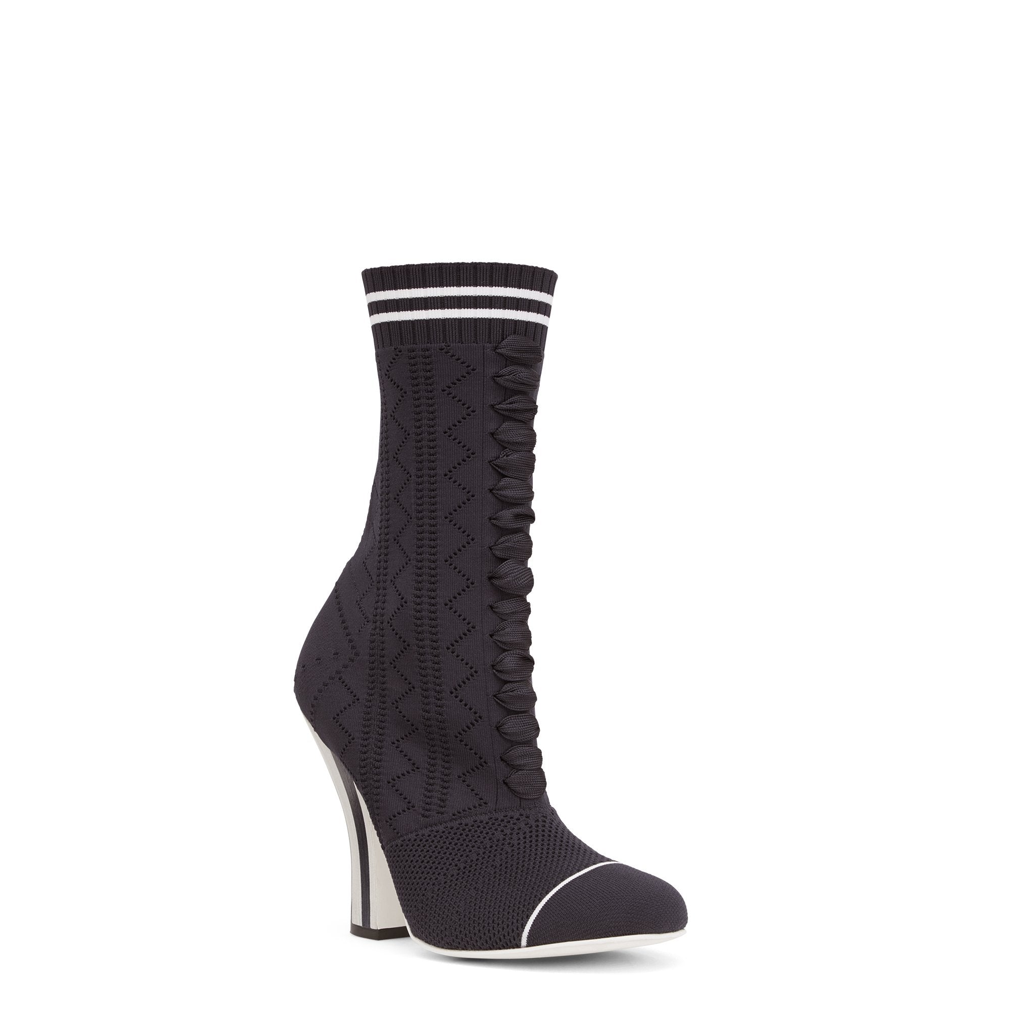 Bottes Rockoko - Blanc & Noir