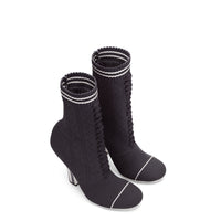 Bottes Rockoko - Blanc & Noir